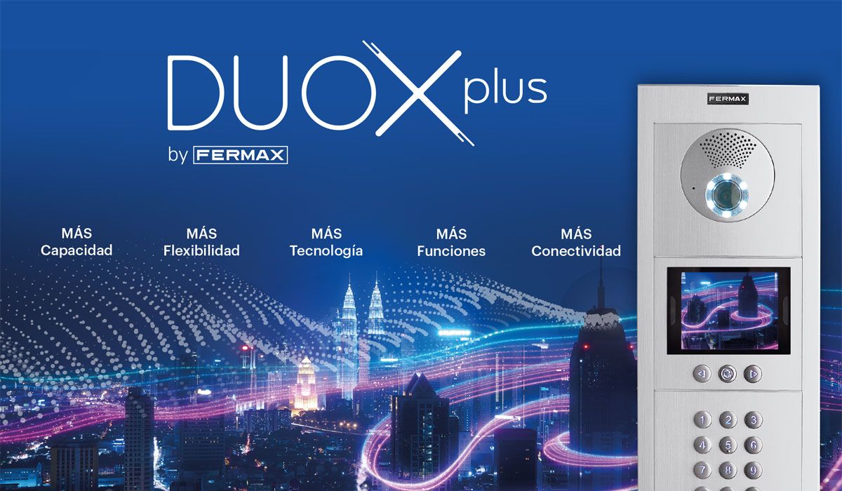 FERMAX lance son nouveau système DUOX PLUS