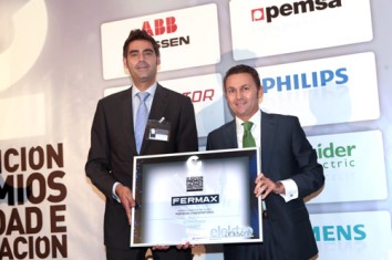 Fermax honored by installers with the quality award.